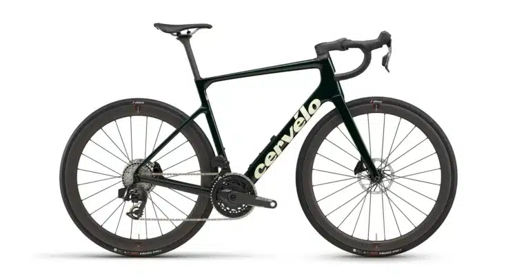 Cervélo Caledonia-5 Force AXS Emerald/Cream 2026,alle Größen