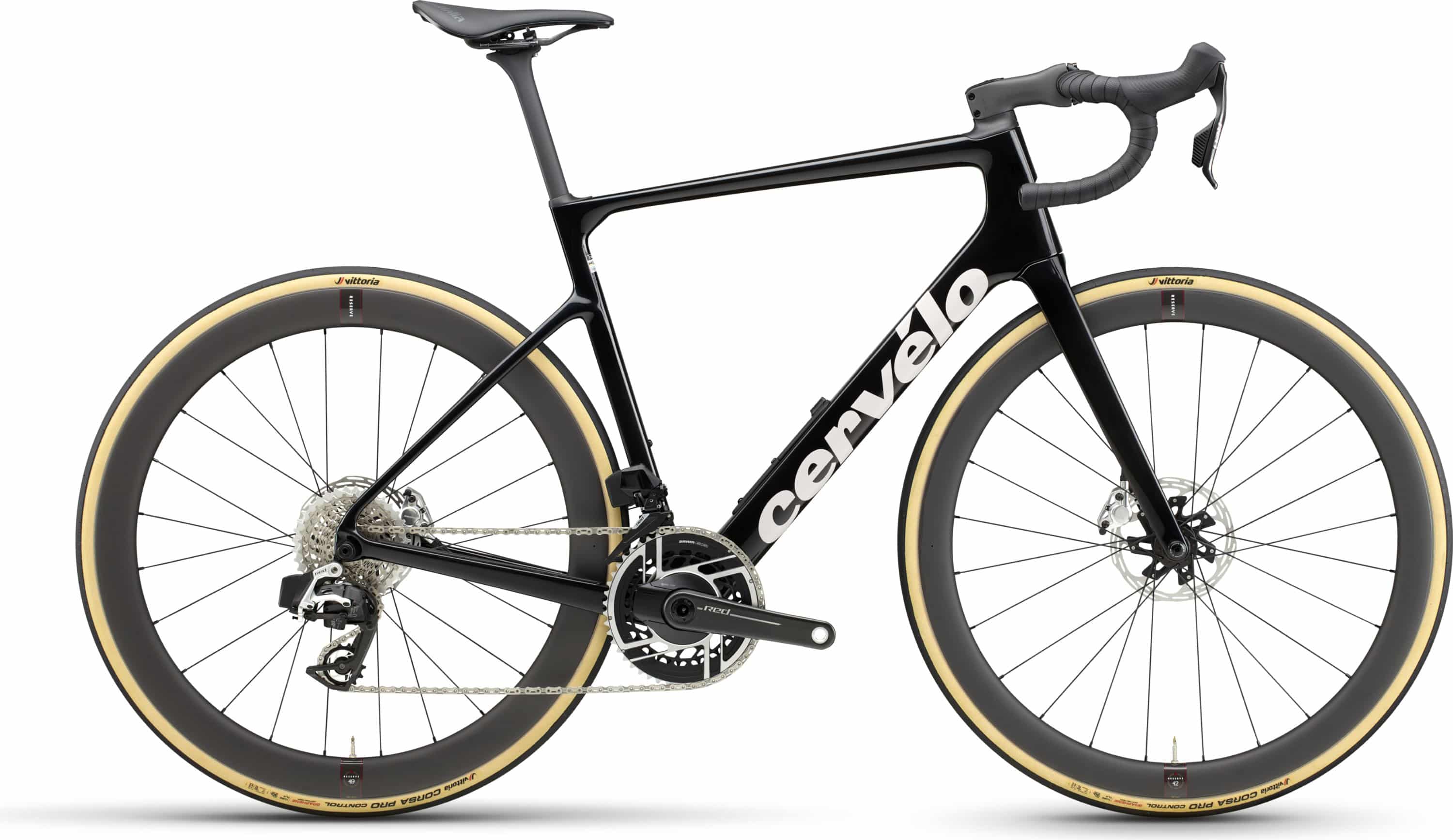 Cervélo Caledonia-5 Sram Red AXS five black 2025,alle Größen